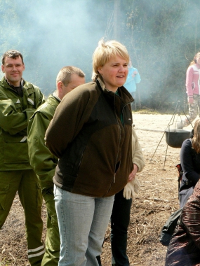 Dace Ozola - talkas organizatore no Valts Mežu puses