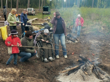 talcinieku atpūtas brīdis