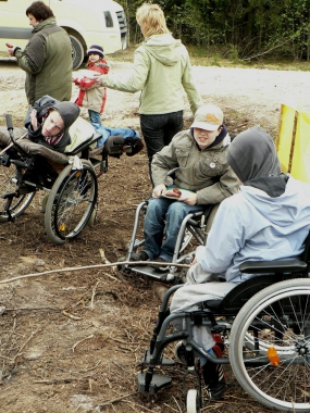 talcinieku atpūtas brīdis