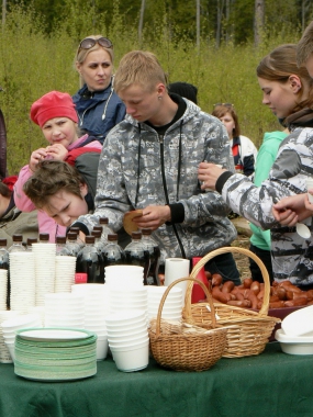 talcinieku atpūtas brīdis