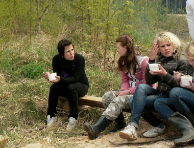 talcinieku atpūtas brīdis