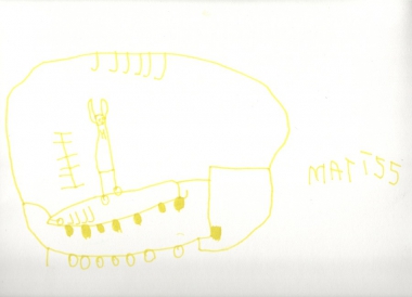 Matīsa Šausa no centra 'Mēs esam līdzās' dabiņš