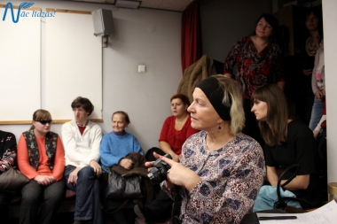 Jubilejas audiodiska Nāc līdzās Ziemassvētkos ierakstīšana studijā JUMP
