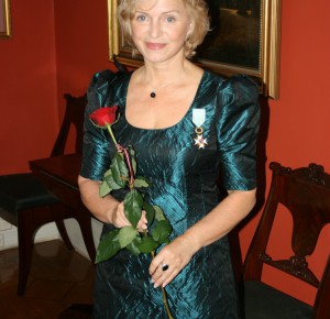 Fonda vadītāja S. Freiberga saņem Triju Zvaigžņu ordeni. Ordeņa pasniegšanas ceremonija, 01.05.2011.